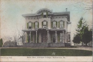 Postcard Mohn Hall Albright College  Myerstown PA