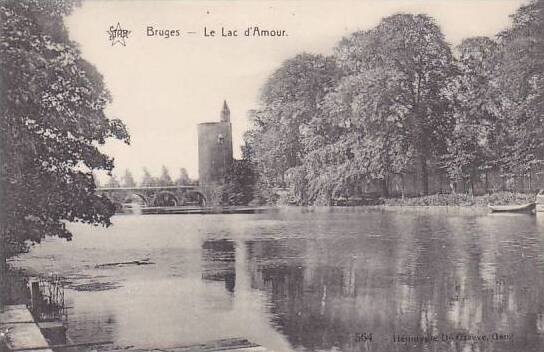 Belgium Bruges Le Lac d'Amour