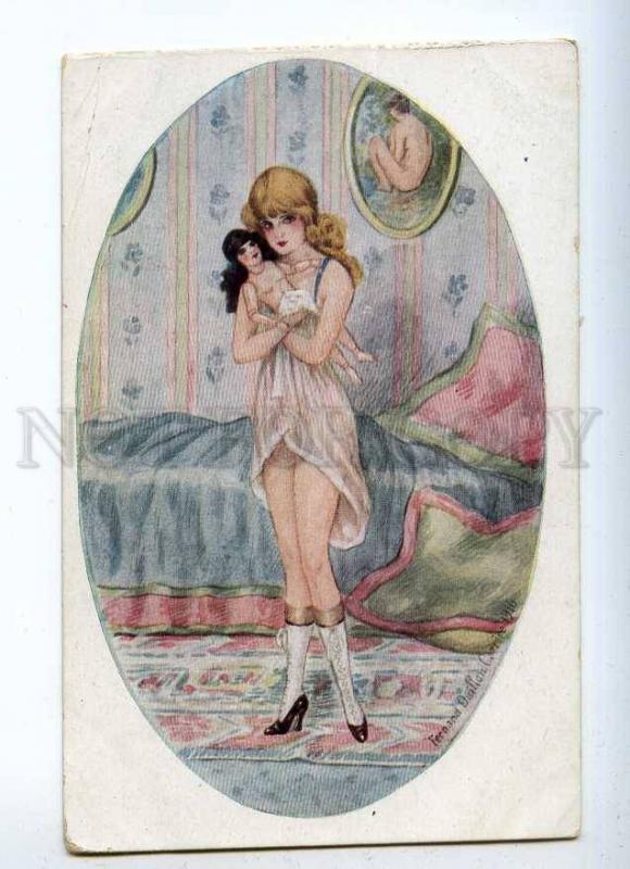 233270 ART NOUVEAU Nude Woman DOLL by OUILLON-CARRERE Vintage