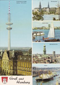 Germany Gruss aus Hamburg Multi View