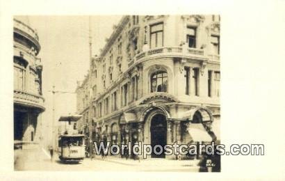 Real Photo Savoy Hotel Santiago Chile, Chilean, de Chile Stamp On Back 