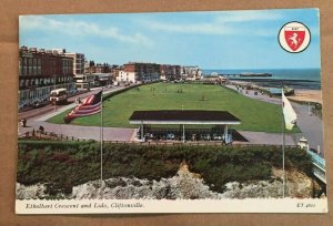 POSTCARD - 1976 USED - ETHELBEERT CRESCENT & LIDO CLIFTONVILLE, KENT , ENGLAND