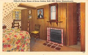 Clifford's Room in Salem, Massachusetts House of Seven Gables.