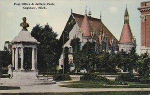 Michigan Saginaw Post Office &  Jeffers Park