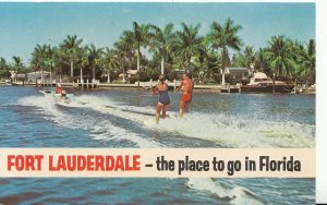 America Postcard - Fort Lauderdale - The Place to Go In Florida - Ref A8613