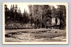 Crabtree Creek Meadows Mt. Whitney Trail California Frasher Photo Pomona CA RPPC