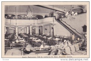 Scott's Restaurant , MONTREAL , Quebec , Canada , 20-30s