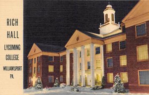 Lycoming College, Rich Hall Williamsport, Pennsylvania PA s 