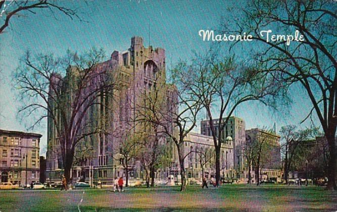 Michigan Detroit The Masonic Temple