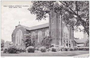 Exterior, Holy Angels Catholic Church, West Bend,  Wisconsin,  30-40s