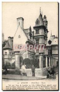 Old Postcard Angers Hotel Musee Pince