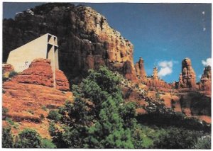 Sedona, Arizona. Chapel of the Holy Cross.  Unused.  *Small staple holes