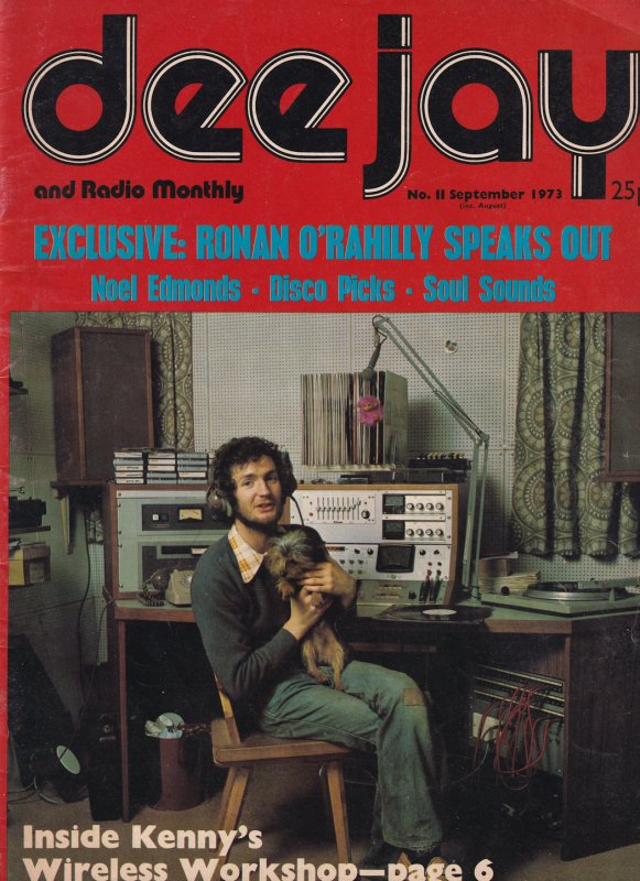 Kenny Everett Radio Caroline DJ Wireless Radio Workshop 1970s Magazine