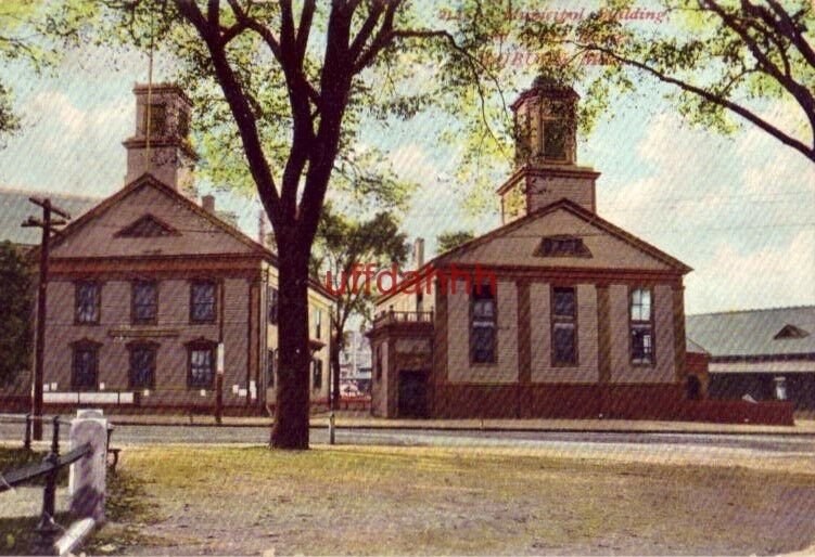 MUNICIPAL BUILDING AND COURT HOUSE, WOBURN, MA 1907