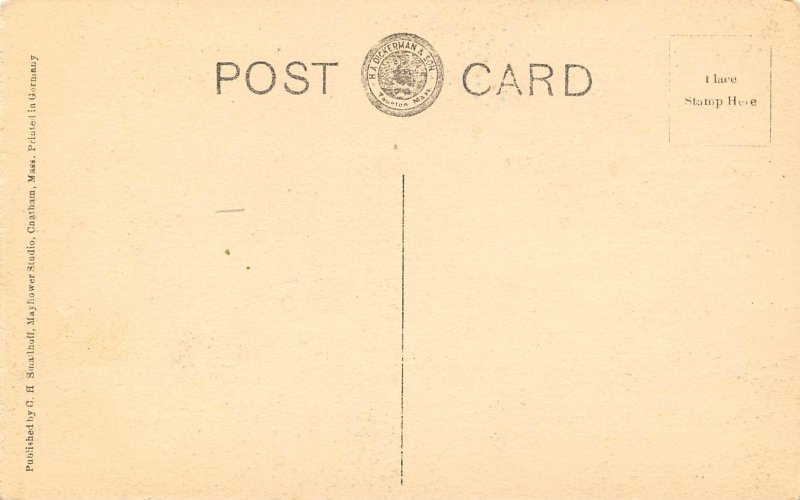 Oldest House Chatham Massachusetts 1910s postcard