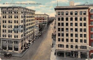 Houston Texas Stewart and Paul Buildings Vintage Postcard AA7607