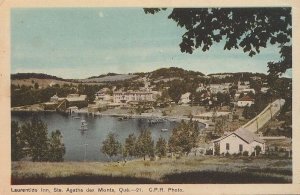 Postcard Laurentide Inn Ste Agathe des Monts Quebec Canada