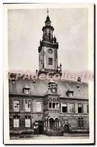 Postcard Old City Hesdin