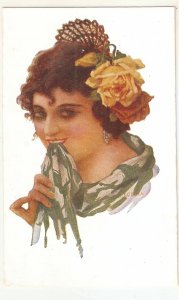 A. Codina. Spanish Lady. Tipo Español Nice spanish postcarrd 1920s