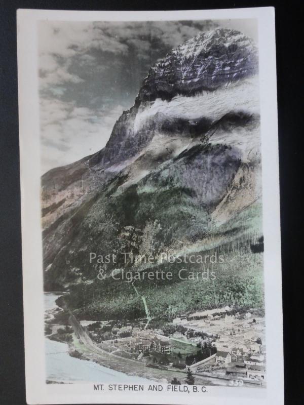 Canada: Mt. Stephen and Field, B.C. c1950's RP, Pub by The Gowen Sutton Co