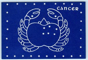 ZODIAC SIGN ~ CANCER Crab Summer of Love 1967 Sea Cliff Press 4x6 Postcard