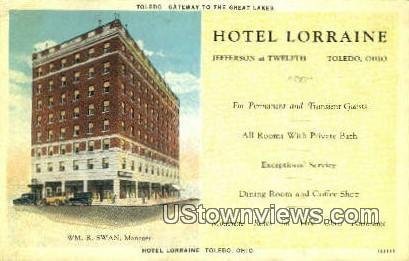 Hotel Lorraine - Toledo, Ohio