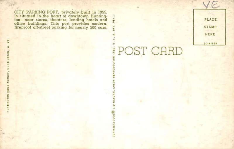 City Parking Port, Huntington, WV