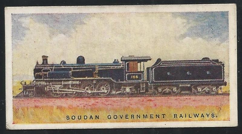 Canada 1930s Train | Imperial Tobacco Company Railway Engines Cigarettes Card