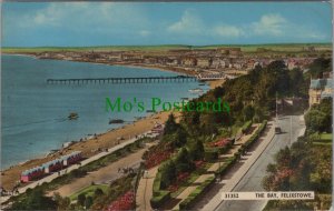 Suffolk Postcard - Felixstowe, The Bay. Posted 1965 -  RS35685