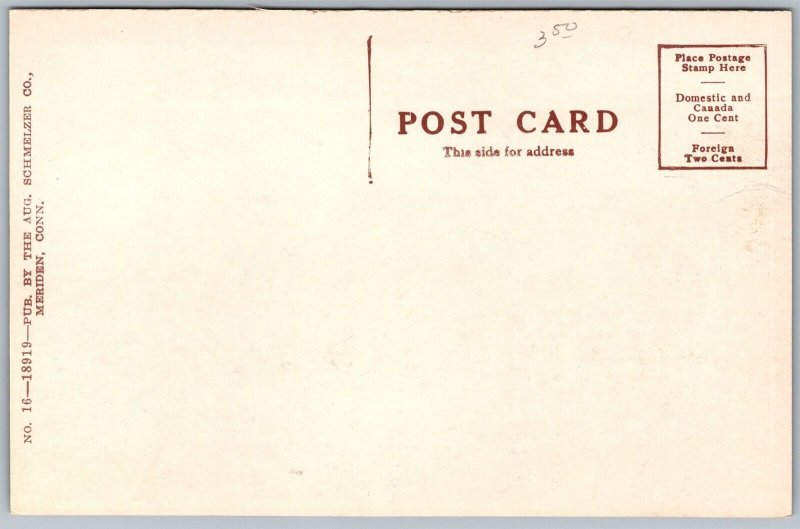 Vtg Forestville Connecticut CT Pequabuck River Looking West 1910s View Postcard