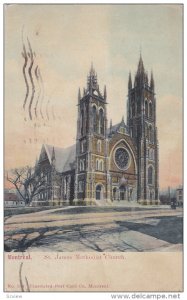 St John Methodist Church , MONTREAL , Quebec , Canada , PU-1907