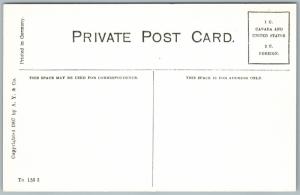 SIOUX INDIANS DANCE ANTIQUE PRIVATE POSTCARD