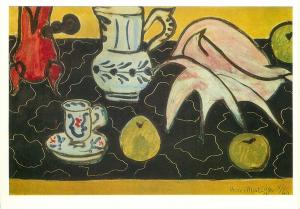 Henri Matisse still life with a seashell postcard