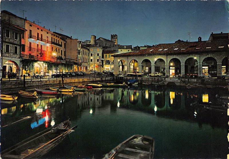 The Garda Lake, The Port By Night The Garda Lake, The Port By Night, Desenzano