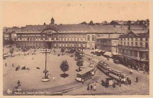 Belgium Liege Palais de Justic et Place Saint Lambert