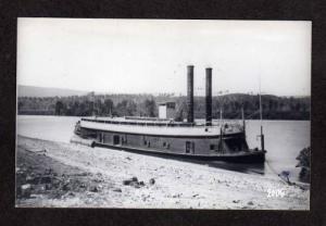 Steamer STONE RIVER Steamship RPPC RP Real Photo Steam Ship POSTCARD PC