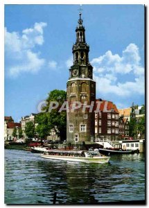 Modern Postcard Amsterdam Tour Montelbaan