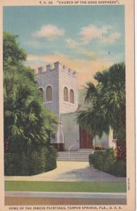 Florida Tarpon Springs Church Of The Good Shepherd Home Of The Innes Painting...