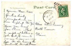 1916 Eldridge Inn, Hyannis, MA Postcard