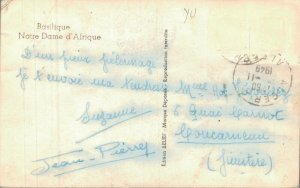 Algeria Basilique Notre Dame d'Afrique RPPC 05.74 