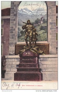 Wilhelm Tell, Das Telldenkmal in Altdorf, Uri, Switzerland, 00-10s