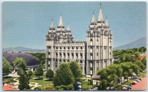 M-105603 Mormon Temple Salt Lake City Utah USA