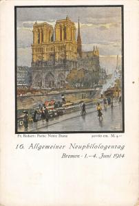 B106858 Germany Allgemeiner Neuphilologentag Bremen 1914