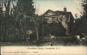 Georgetown Friendfield Florence County SC South Carolina c1910 Postcard