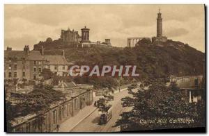 Old Postcard Edinburgh Calton Hill
