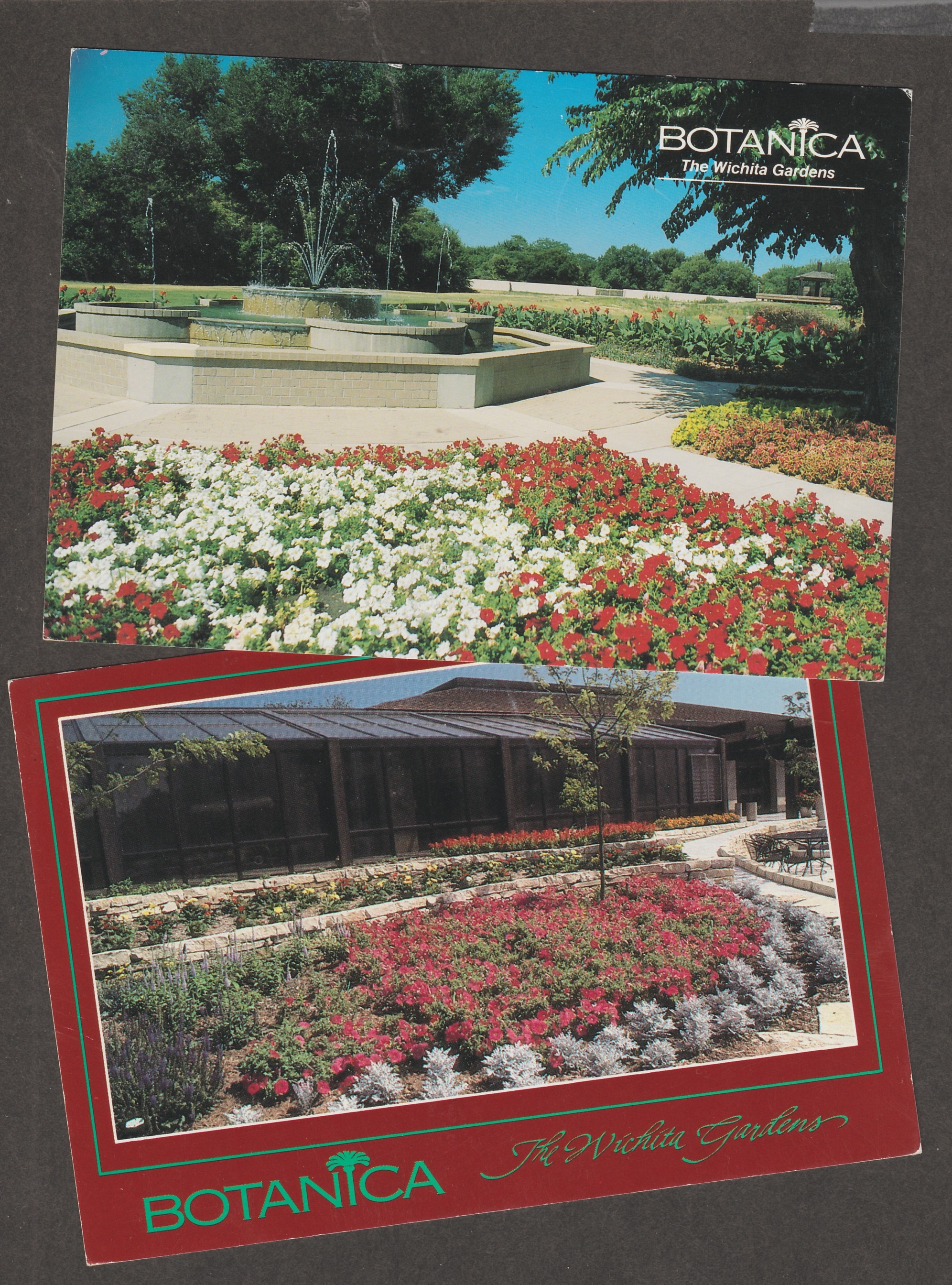 Botanica Postcards The Wichita Gardens Kansas Scenic Floral