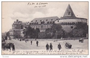 Le Quai Et Le Chateau, NANTES (Loire Atlantique), France, 1900-1910s