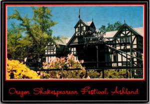 Stagehouse, Oregon Shakespearean Festival Ashland OR Postcard Q73