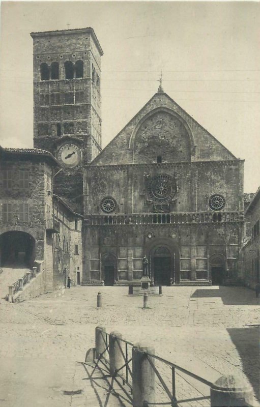 Postcard Italy Assisi Il duomo di San Rufino