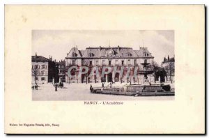 Old Postcard Nancy Academie